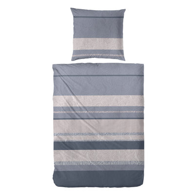 Peralta Blue Sateen Duvet Cover Set