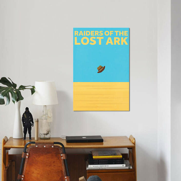 raiders of the lost ark poster minimalist