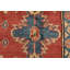 Tapis rouge nouvel âge en laine 7 pi 5 po x 11 pi Gursharon