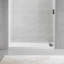 Base de bac de douche à seuil simple 60 po x 32 po avec couvercle de drain inclus, conception antidérapante-107928239