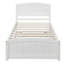 Lit plate-forme avec lit gigogne