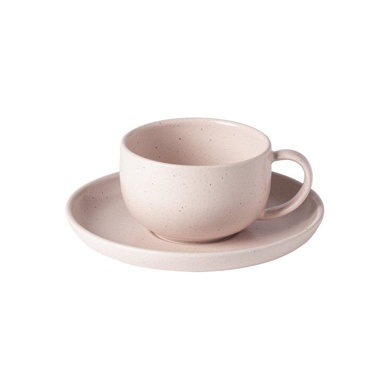 Casafina Pacifica Stoneware Teacup, Marshmallow