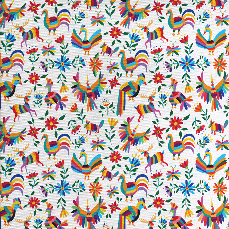 Tissu mexicain, l 58 po x L 180 po