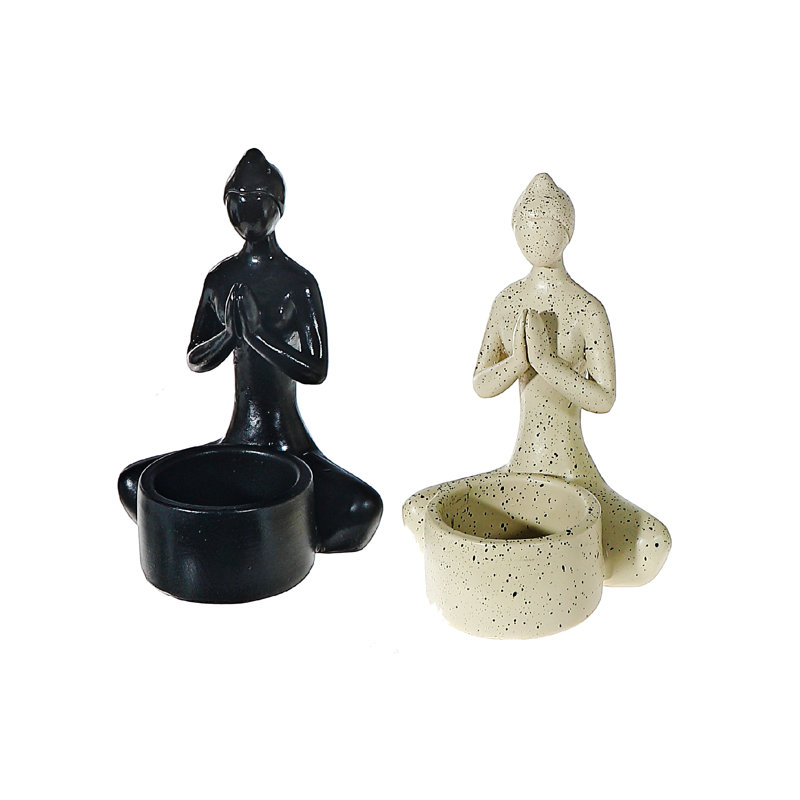 Bougie chauffe-plat Namaste - ensemble de 2