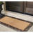 Natural Coir & Rubber Paisley Border Door Mat, 30"x60" — Heavy-Duty, Thick, Durable, Anti-Shed, Outdoor Entrance-88575865