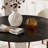 Aversa 39" /43" Round Compact Dining Table, Modern Small Kitchen Table With Wood Grain Metal Base For Apartment & Breakfast Nook-151010977-151010982-151010981
