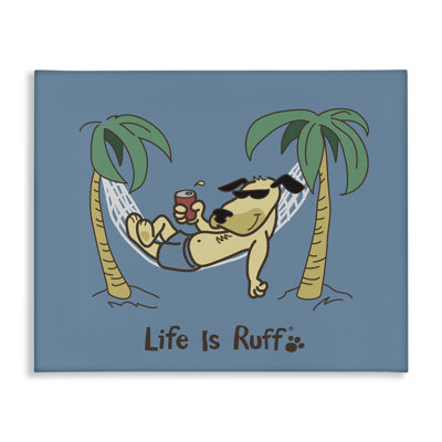 Art tropical sur toile de hamac par LIR