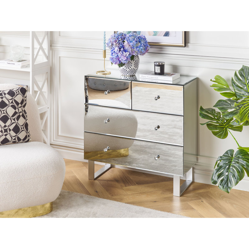 Churchtown 80cm W 4 - Drawer Chest of Drawers