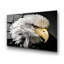 Superbe peinture murale en verre trempé 27,6 po x 39,4 po | 100% verre trempé, épaisseur: 0,16 pouce | Décoration élégante pour le salon ou le bureau, durable et facile à nettoyer, idée de cadeau parfaite