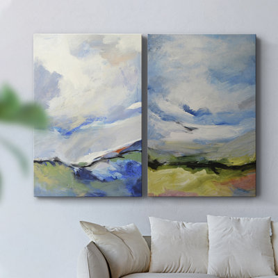 Around the Clouds III-Premium Gallery Wrapped Canvas -Ready to Hang