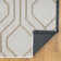 Moroccan Trellis Washable Area Rug