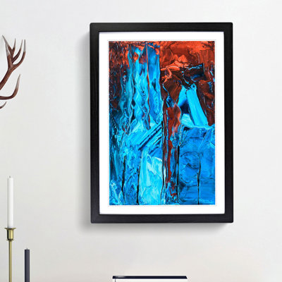 Abstract Art Painting Vol.341 by S.Johnson - Framed Print