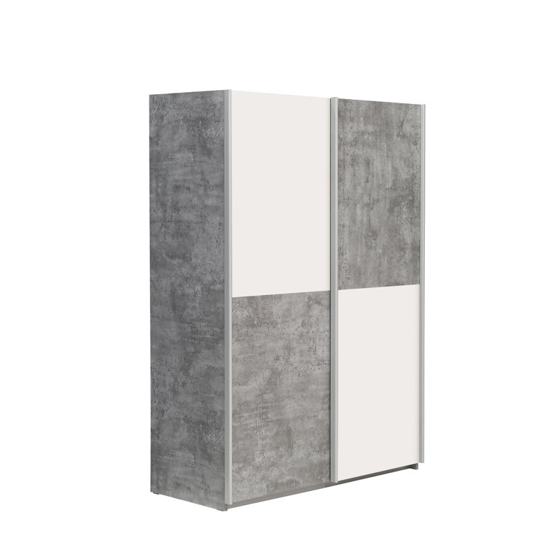 Rona 2 Door Manufactured Wood Wardrobe