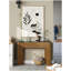Console 47 po en bois moderne, table d'entrée, table de canapé - Design rustique et contemporain