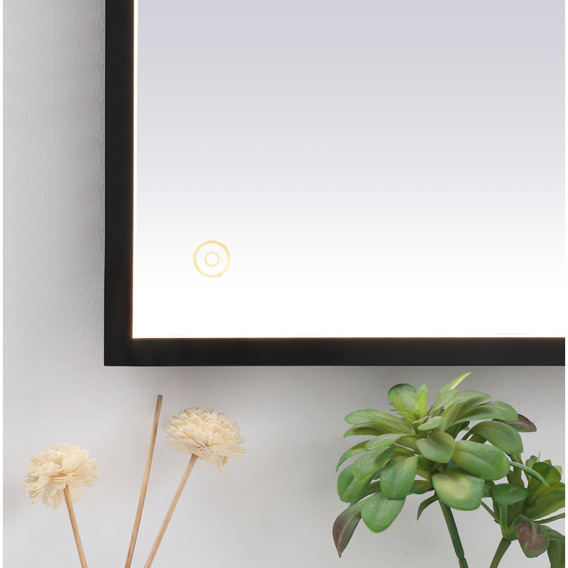 Miroir Piche, Noir, 36 po x 72 po