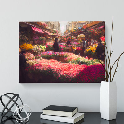 A Flower Market Vol.4 - Wrapped Canvas