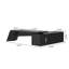 Bureau en L 70,87 po-1449620701