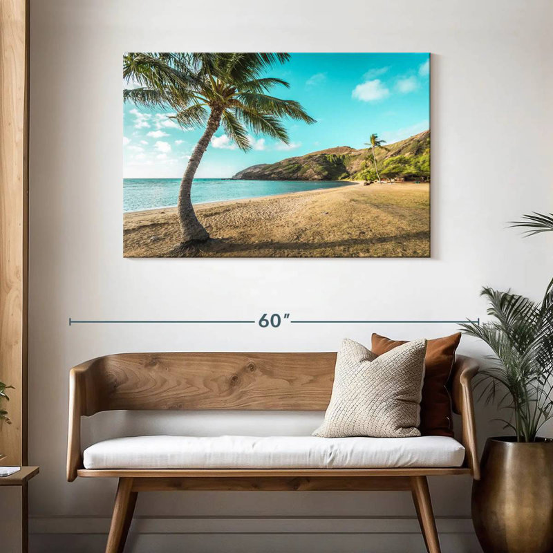 Honolulu Gillard Palms, H 30 po x l 45 po