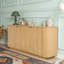 Buffet 63 po à double porte avec tablettes réglables Wavy Storage-513354846