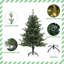 Arbre de Noël artificiel illuminé 4 pi, petit arbre de Noël artificiel