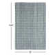 Juno Hand Loomed Recycled P.E.T Blue Rug