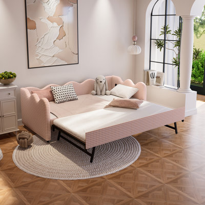 Upholstered 80.71'' Sofa Bed
