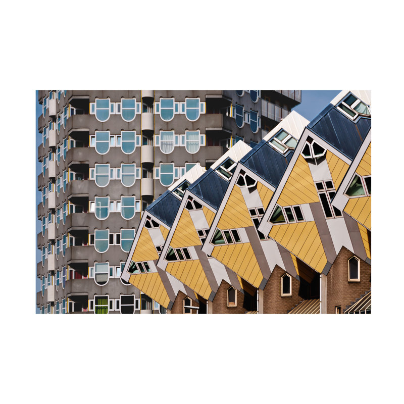 Henk Van Maastricht Many Booths Canvas Art, H 12 po x l 19 po