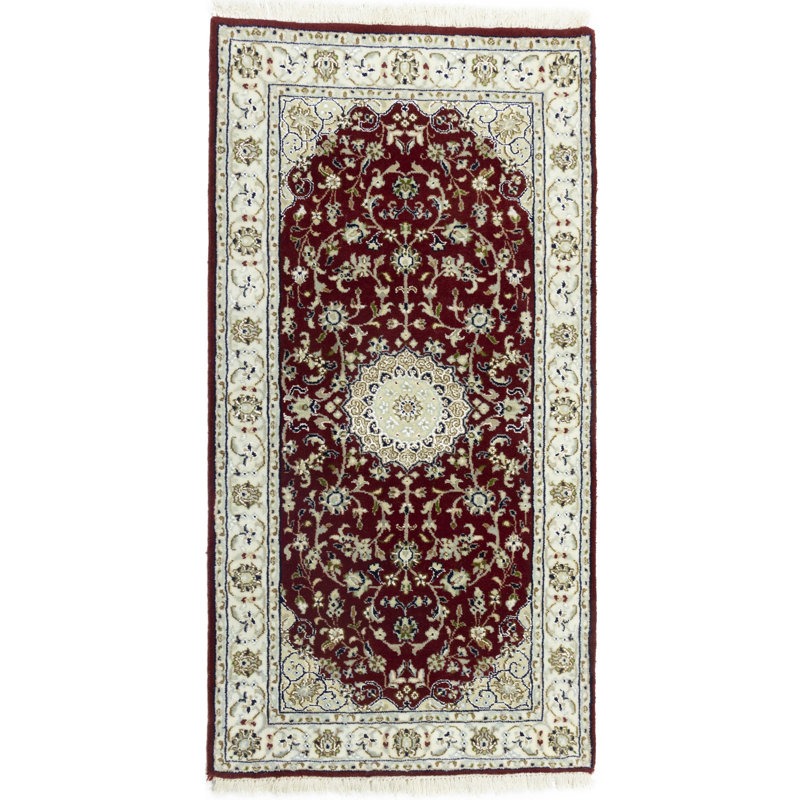 Tapis rouge Malphurs Indo Nain, Rectangle 3 pi x 5 pi