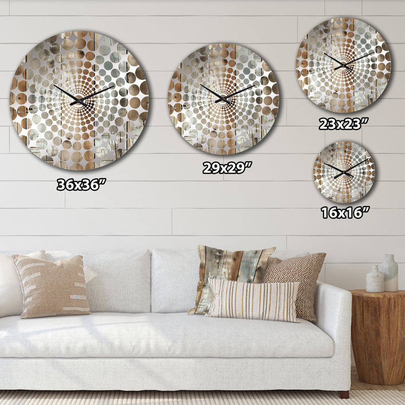 Horloge murale rustique, Petit