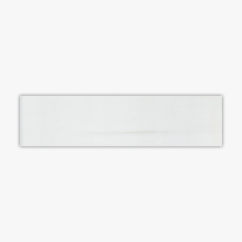 Carrelage en marbre 3 po x 12 po Bianco Dolomiti