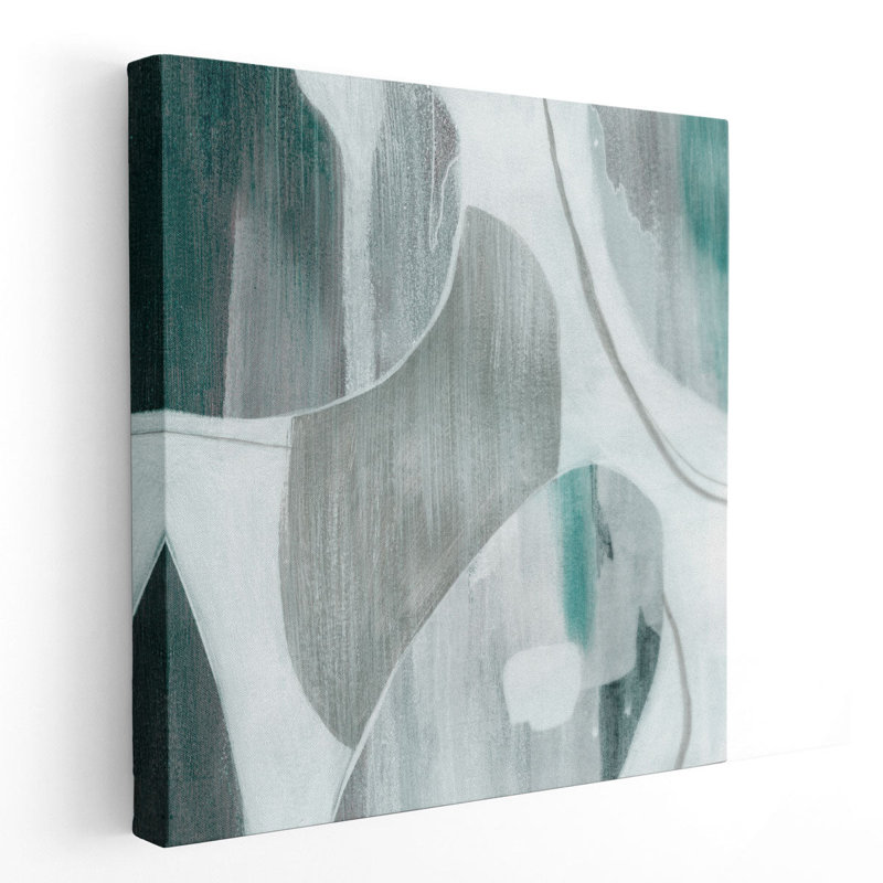 «Tectonic Glaze I», reproduction d'art sur toile, H 12 po x l 12 po