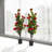 2 Pack 38.2" Artificial Tea Rose Tree-1481589112