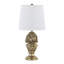 Lampe de table buste en résine dorée 20 "avec abat-jour en lin-1504089444-1504089451