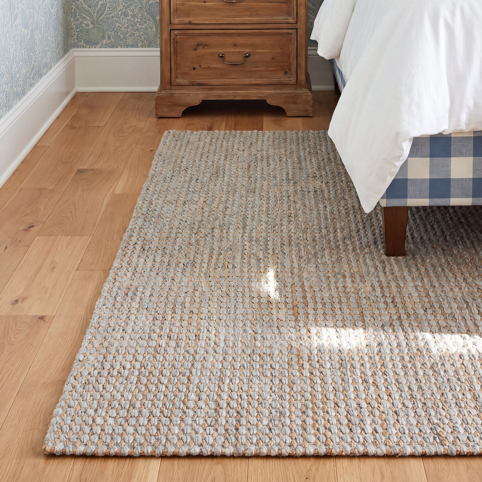 Palina Handmade Rug, Rectangle 6' x 9'