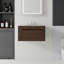 Meuble-lavabo flottant avec lavabo et porte à fermeture en douceur-1250228237