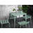 Diftir Premium All-Weather Wicker Outdoor Stacking Dining Side Chair