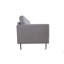 Chaise d'appoint avec pieds en métal