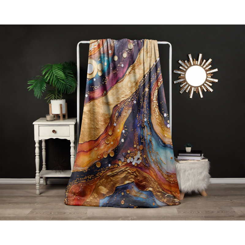 Couverture en sherpa FNfsher00413, L 51 po x L 60 po
