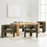 Modern Upholstered Barrel Armchair