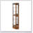 6 Shelf Corner Curio Display Cabinet with Lights, Mirrors and Adjustable Shelves-384001050
