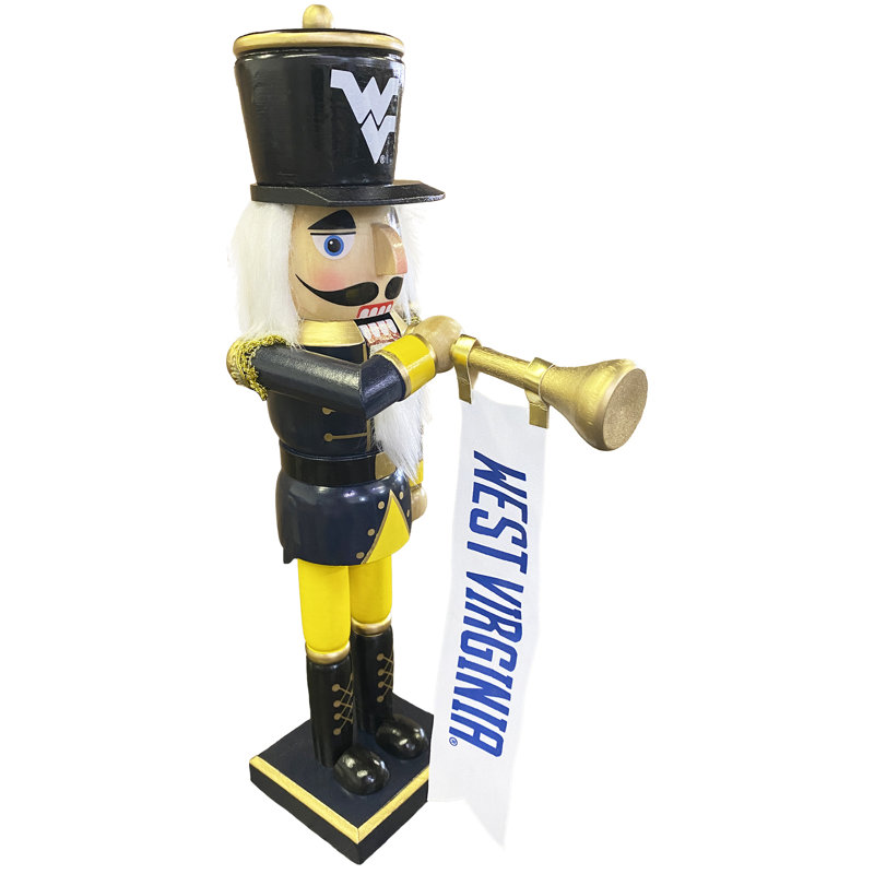 Casse-noisette NCAA College Spirit, Mountaineers de West Virginia