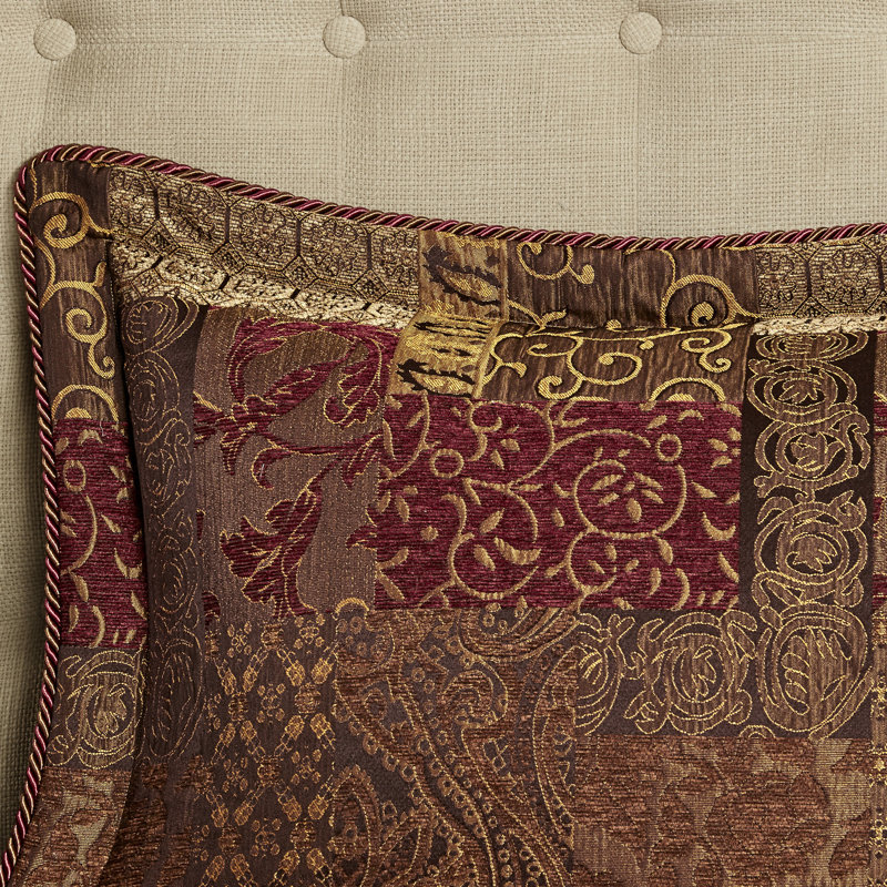 Édredon grand brun 4 pièces - Nettoyage à sec et taies décoratives, lavable à la machine, pièce de style classique, agencement de couleurs élégant