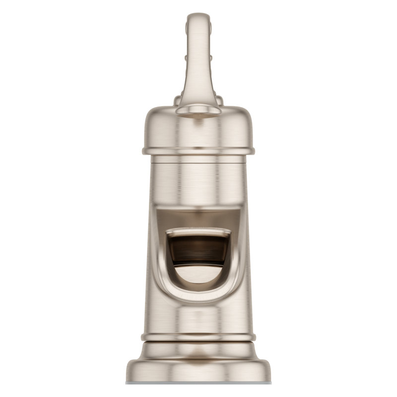 Ashfield Single Hole Bathroom Faucet with Drain Assembly, Brushed Nickel
