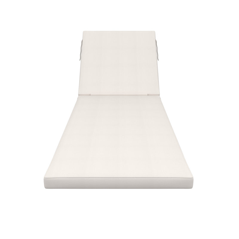 Sunbrella® Outdoor Chaise Cushion, 26" W x 80" D, Sunbrella® Canvas Natural
