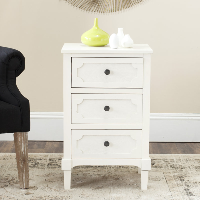 Griffin 16.9'' W 3 - Drawer Dresser, White