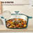 4.5 Qt Enameled Cast Iron Dutch Oven With Lid & Accessories – Bottle Blue Cookware For Baking, Roasting & Stews-120199021-120199020