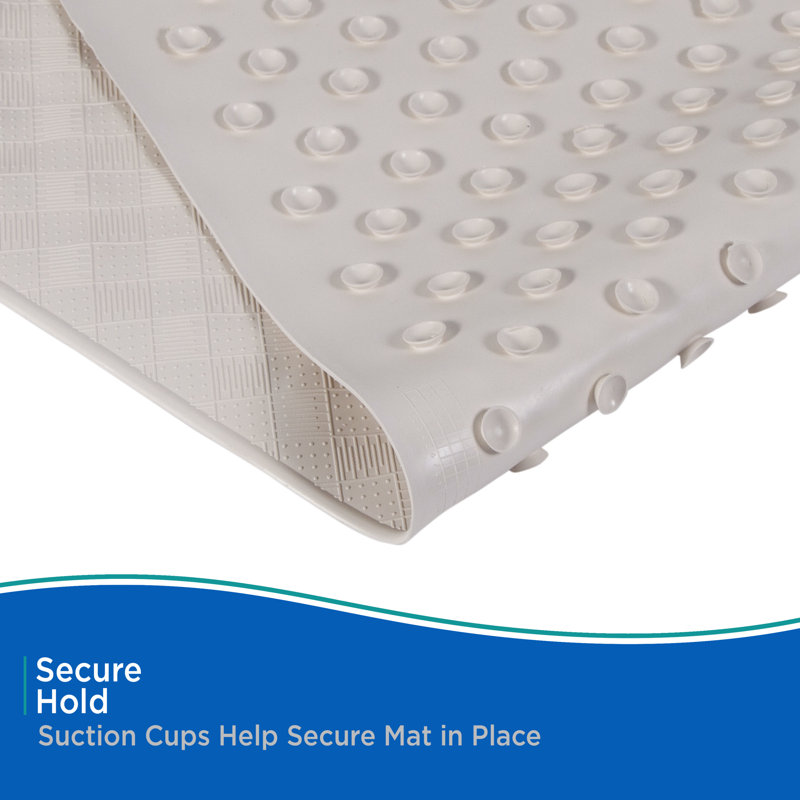 Plastic / Acrylic Shower Mat, Off White