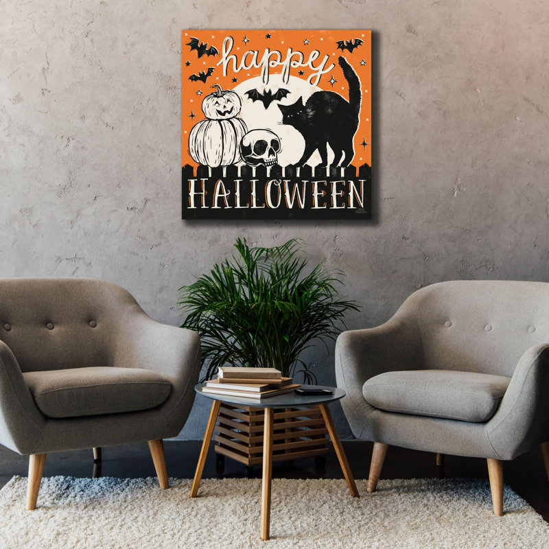 Art mural sur toile Hocus Pocus 4 'par Laura Marshall, 37 po x 37 po