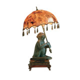 Verdigris Novelty Lamp