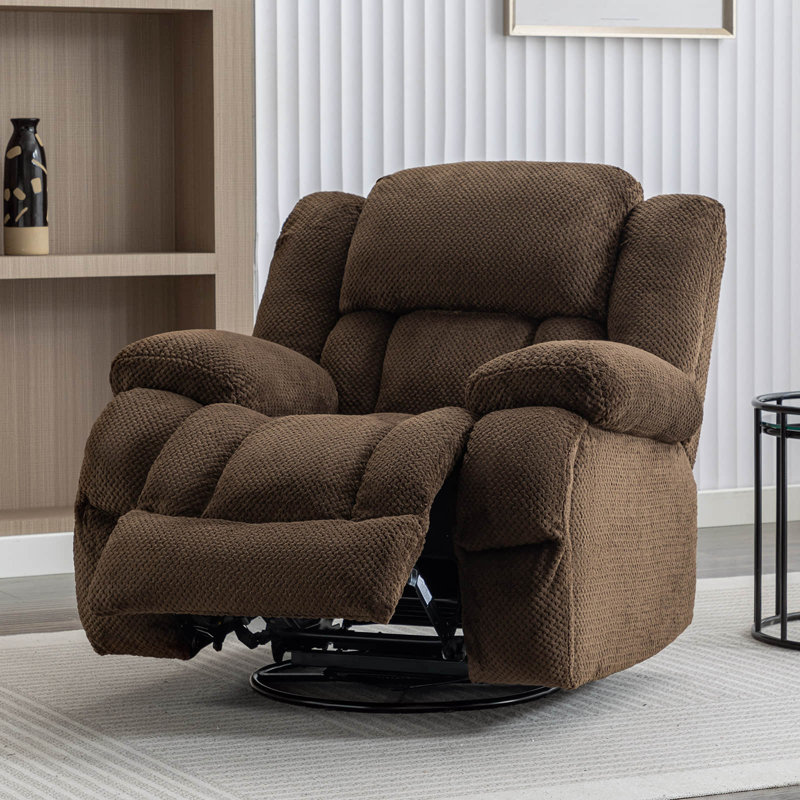 Fauteuil inclinable électrique surdimensionné de 41,3 po avec massage et chauffage, null